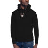 Scary Face Print Unisex Hoodie