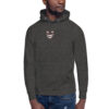 Scary Face Print Unisex Hoodie