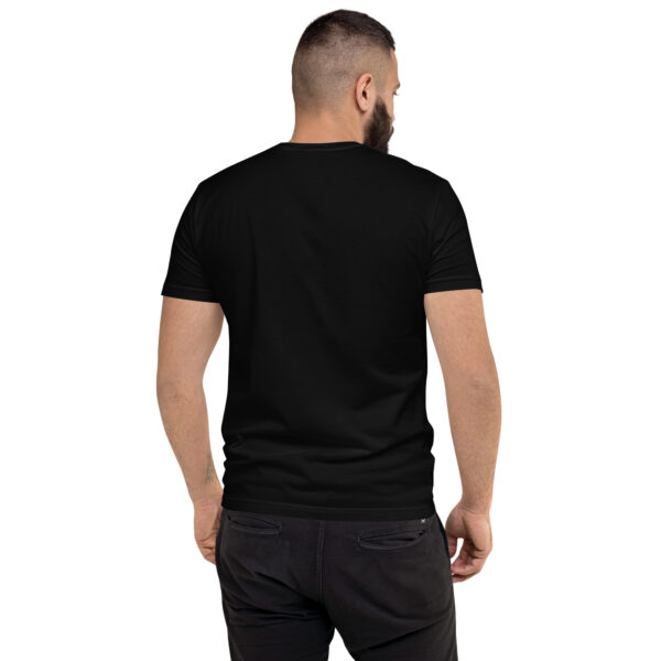 mens-fitted-t-shirt-black-back-68a37c81f2faa.jpg Cat Print Short Sleeve T-shirt