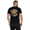 mens-fitted-t-shirt-black-back-68a9c2d679efb.jpg Happy Print Short Sleeve T-shirt