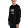 Chill Mode Print Men’s Long Sleeve Shirt