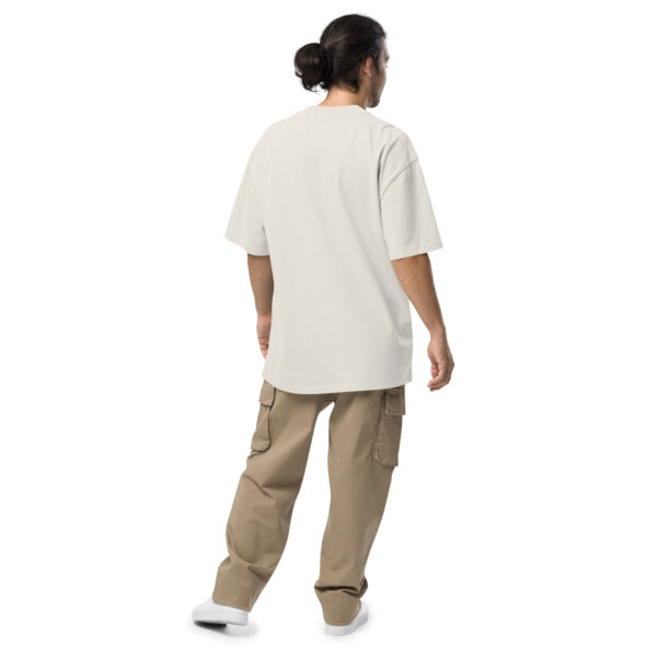oversized-faded-t-shirt-faded-bone-back-689cb44a587fb.jpg ALLIGATOR Print Oversized faded t-shirt