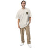 oversized-faded-t-shirt-faded-bone-front-689d625ec8a3b.jpg Lizard Print Oversized faded t-shirt
