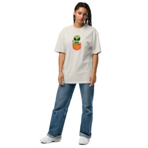 oversized-faded-t-shirt-faded-bone-front-689d638b609ca.jpg Alien Print Oversized faded t-shirt