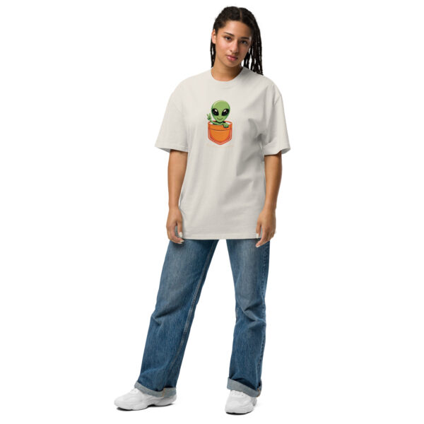 oversized-faded-t-shirt-faded-bone-front-689d638b609ca.jpg Alien Print Oversized faded t-shirt