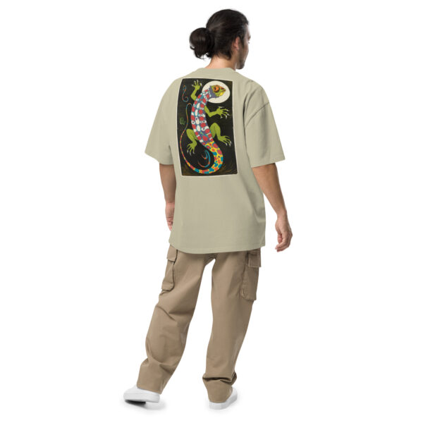 oversized-faded-t-shirt-faded-eucalyptus-back-689d625ec94fe.jpg Lizard Print Oversized faded t-shirt