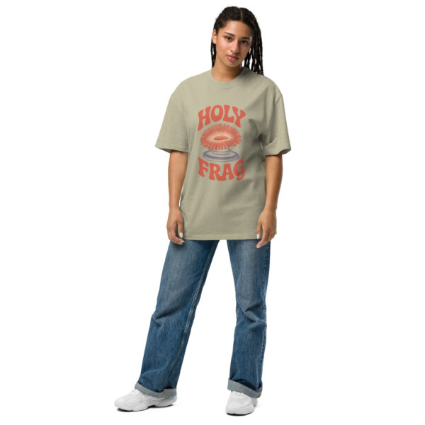 oversized-faded-t-shirt-faded-eucalyptus-front-689d1135d0447.jpg Holy Frag Print Oversized faded t-shirt