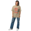oversized-faded-t-shirt-faded-khaki-front-689d1135d0521.jpg Holy Frag Print Oversized faded t-shirt