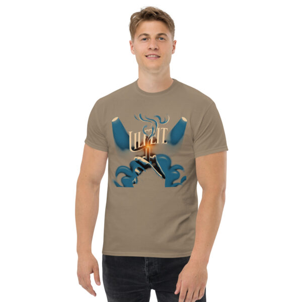 unisex-classic-tee-brown-savana-front-68a1e872efcd0.jpg Lite Print Unisex classic tee