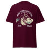 unisex-classic-tee-maroon-front-68a5c959f32dc.jpg Mount Everest Print Unisex classic tee