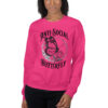 Anti-Social Print Unisex Sweatshirt