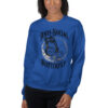 unisex-crew-neck-sweatshirt-royal-front-68ab684b77d98.jpg Anti-Social Print Unisex Sweatshirt