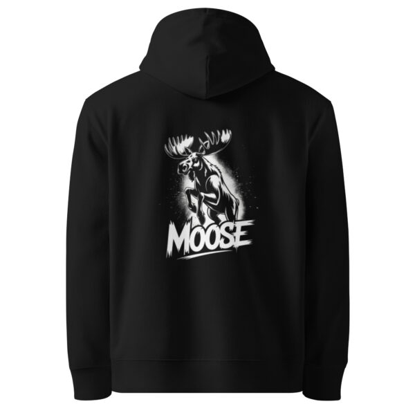 unisex-essential-eco-hoodie-black-back-68a34496305f3.jpg Moose Print Unisex essential eco hoodie