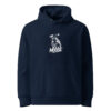 unisex-essential-eco-hoodie-french-navy-front-68a344962ff3d.jpg Moose Print Unisex essential eco hoodie