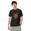 unisex-garment-dyed-heavyweight-t-shirt-black-front-2-689d097f5e696.jpg Wolf Print Unisex garment-dyed heavyweight t-shirt