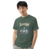 unisex-garment-dyed-heavyweight-t-shirt-blue-spruce-front-3-68a033f7b6e19.jpg Black Rain Print Unisex garment-dyed heavyweight t-shirt
