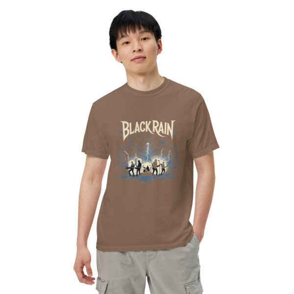 unisex-garment-dyed-heavyweight-t-shirt-espresso-front-2-68a033f7b64f4.jpg Black Rain Print Unisex garment-dyed heavyweight t-shirt