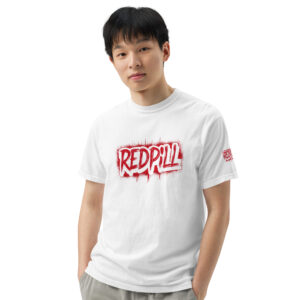 RedPill Print Unisex garment-dyed heavyweight t-shirt