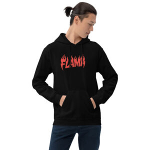 unisex-heavy-blend-hoodie-black-front-689cfb8847002.jpg Flame Print Unisex Hoodie