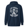 Pray Unisex heavy blend zip hoodie