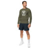 unisex-long-sleeve-tee-military-green-left-front-68a035407bedb.jpg Mind of Wolf Print Unisex Long Sleeve Tee