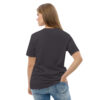 unisex-organic-cotton-t-shirt-anthracite-back-2-689cca975a3ed.jpg Good Luck Print Unisex organic cotton t-shirt