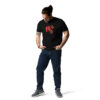Fac Print Unisex organic cotton t-shirt