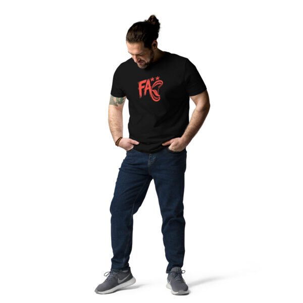 Fac Print Unisex organic cotton t-shirt