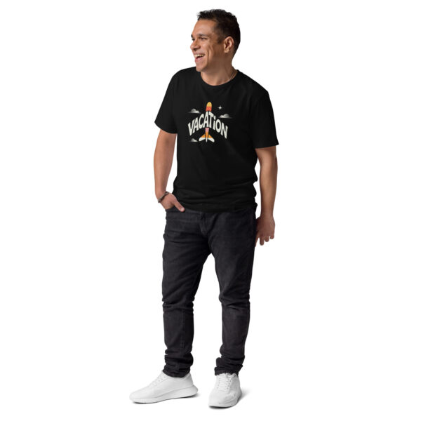 unisex-organic-cotton-t-shirt-black-front-689d4698b1bbe.jpg Vacation Unisex organic cotton t-shirt