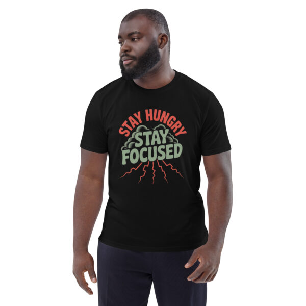 Stay Focused Unisex organic cotton t-shirt