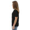 unisex-organic-cotton-t-shirt-black-left-689cca975e46b.jpg Good Luck Print Unisex organic cotton t-shirt