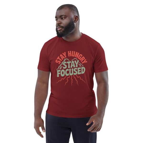 Stay Focused Unisex organic cotton t-shirt