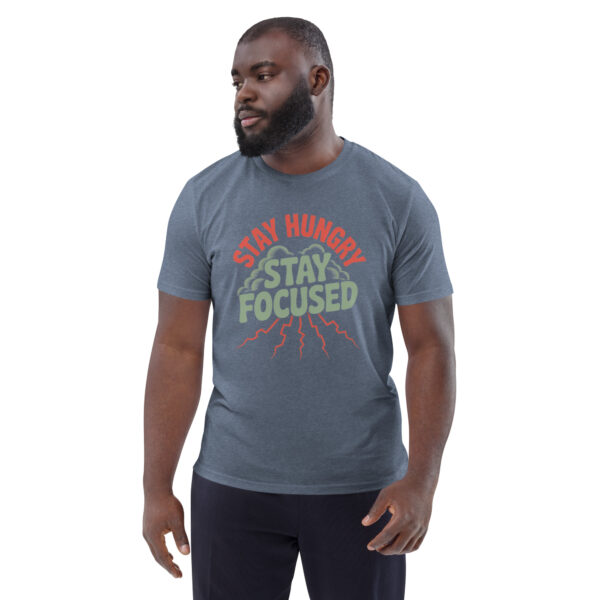 Stay Focused Unisex organic cotton t-shirt