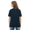 unisex-organic-cotton-t-shirt-french-navy-back-689cca9758be1.jpg Good Luck Print Unisex organic cotton t-shirt
