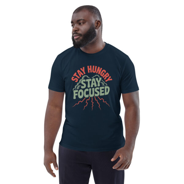 Stay Focused Unisex organic cotton t-shirt