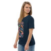 unisex-organic-cotton-t-shirt-french-navy-left-front-689cca975cb8f.jpg Good Luck Print Unisex organic cotton t-shirt