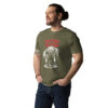 unisex-organic-cotton-t-shirt-khaki-front-689d4dee58fb9.jpg Bear Print Unisex organic cotton t-shirt