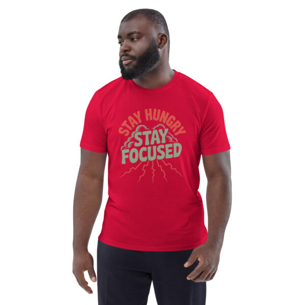 Stay Focused Unisex organic cotton t-shirt