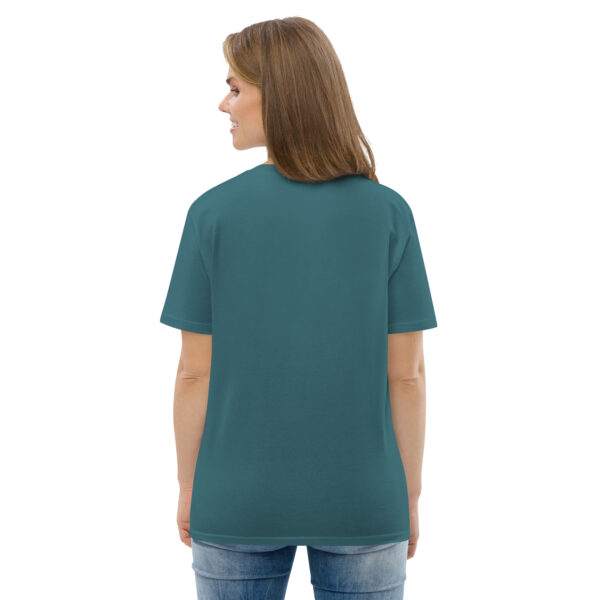 unisex-organic-cotton-t-shirt-stargazer-back-689cca9758cef.jpg Good Luck Print Unisex organic cotton t-shirt