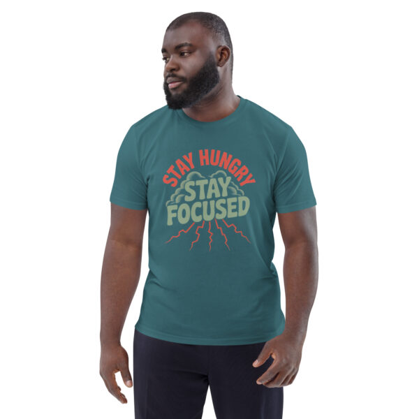 Stay Focused Unisex organic cotton t-shirt