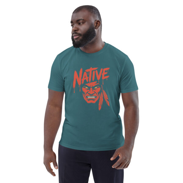 Native Print Unisex organic cotton t-shirt