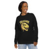 Treasure Print Unisex organic raglan sweatshirt