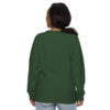 Treasure Print Unisex organic raglan sweatshirt