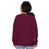 Treasure Print Unisex organic raglan sweatshirt