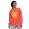 Treasure Print Unisex organic raglan sweatshirt