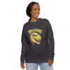 Treasure Print Unisex organic raglan sweatshirt