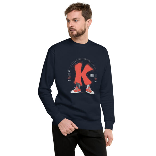 unisex-premium-sweatshirt-navy-blazer-front-68a5ff4a9d927.jpg K Print Unisex Premium Sweatshirt