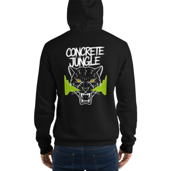 Concrete Jungle Print Unisex hoodie