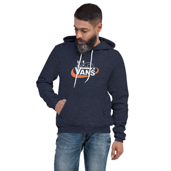 unisex-pullover-hoodie-heather-navy-front-689d2e51cfc79.jpg V Print Unisex hoodie