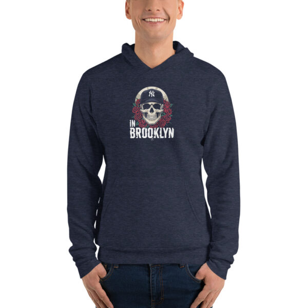 unisex-pullover-hoodie-heather-navy-front-68a34ec200a48.jpg Brooklyn Print Unisex hoodie